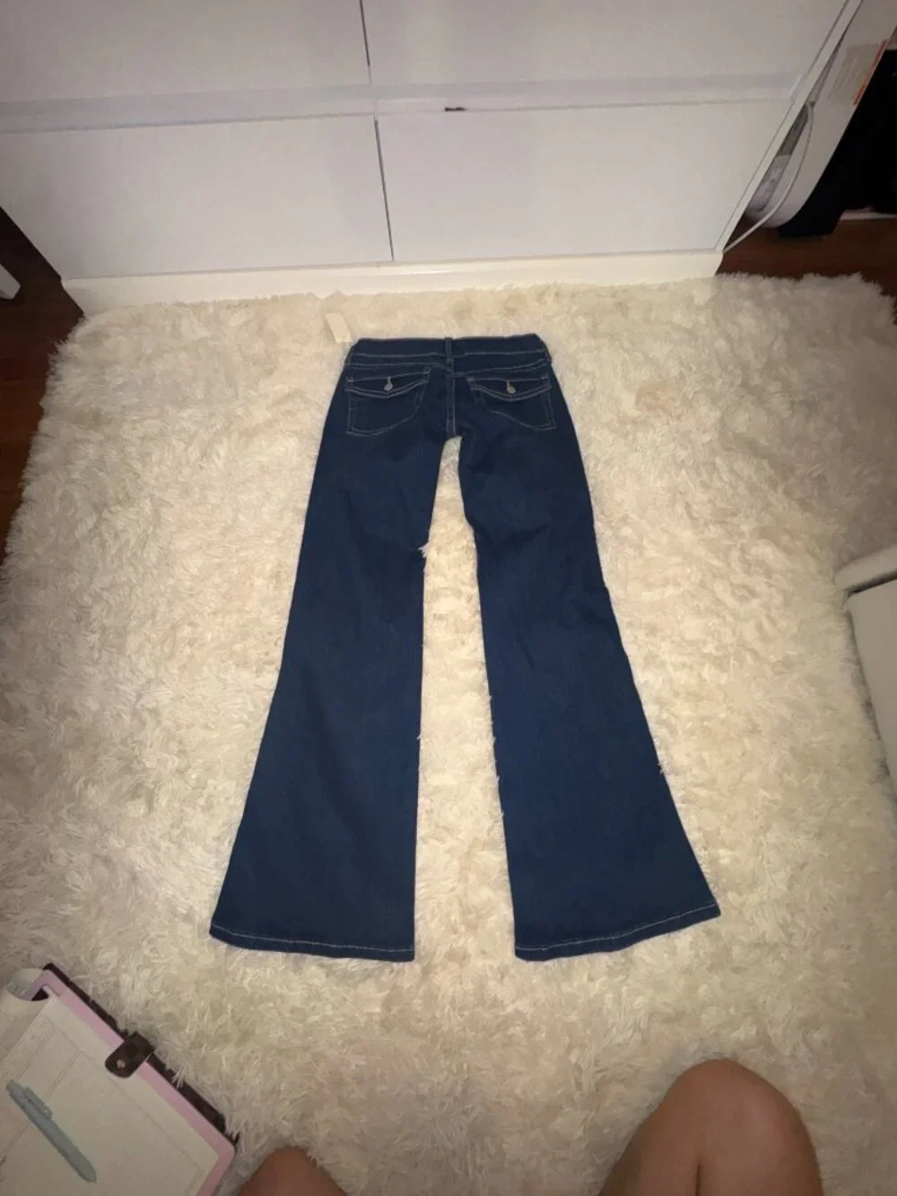 Aeropostale Low-Rise Dark Wash Flare Jeans Size 2R NWT